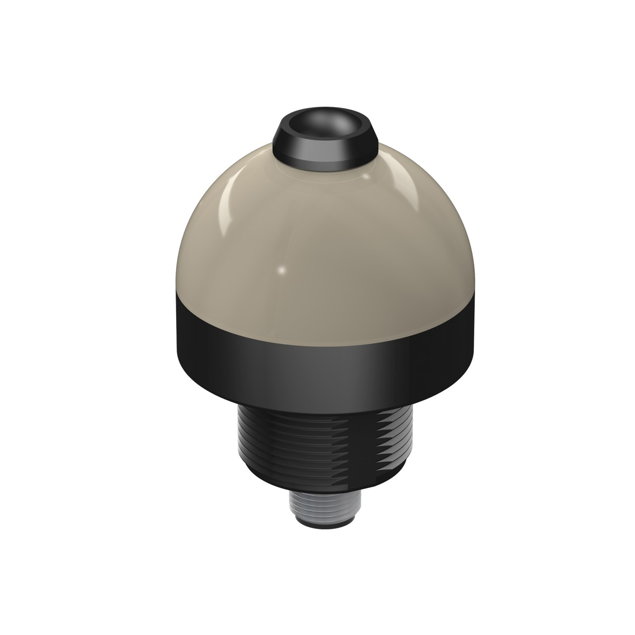 Banner Engineering 30mm Optical Pick-to-Light Touch Button; 50mm Dome; NPN; 1NO; Green/Red; M12 Quick Disconnect